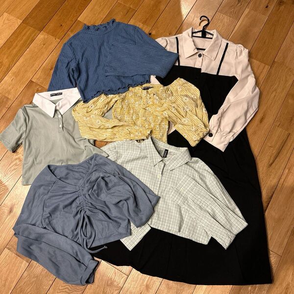 SHEIN、H&Mのトップス セット売り