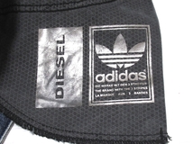 アディダスコラボ！美品 DIESEL x adidas ディーゼル ADI-POIAK 008SV スリムテーパード ストレッチ デニムパンツ ジーンズ W30 メンズ_画像8