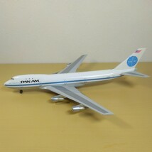 1/200 PAN AM Boeing 747-100 herpa 飛行機 模型 ボーイング747 パンナム航空 ヘルパ ウィングス _画像5