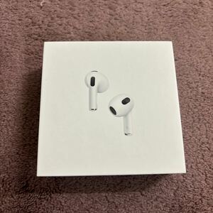 【新品】AirPods (エアーポッズ/第3世代) MME73J-A【送料無料】