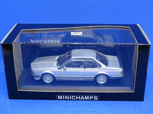 【絶版MINCHAMPS】BMW 635 CSⅰ　1982’～87’　1/43