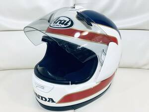 ★★Arai 当時物 ロスマンズ スペンサーレプリカ サイズ M(57・58CM) アライ フルフェイスヘルメット HONDA NSR 当時物 ヴィンテージ ★★