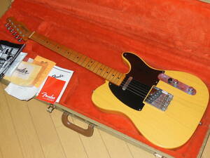 Fender American Vintage 52 Telecaster.1998y. высшее легкий 3.15kg