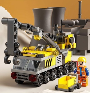 レゴ ブロック クレーン車 キット LEGO　互換品　No2