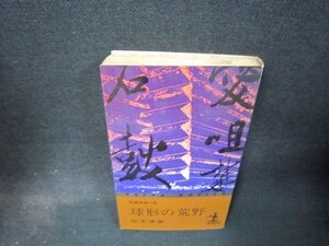 球形の荒野　松本清張　シミカバー破れ有　カバー焼け強/QEU