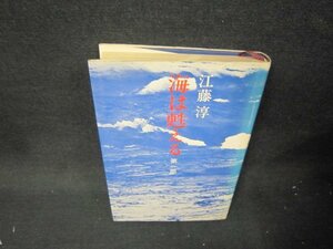 海は甦える　第一部　江藤淳　シミ有/QFI