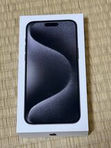 新品未開封香港版iPhone 15 Pro Max 256GB ブラックチタニウム SIMフリー 物理SIM2枚 シャッター消音 MU2N3ZA/A_画像1