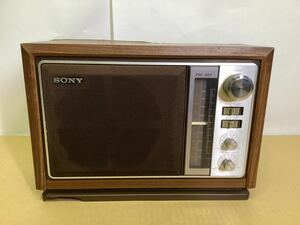 SONY ソニー ラジオ ICF-9740 レトロ アンティーク 当時物 昭和レトロ　FM AM