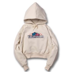 TWO PLAY WOMENS CROPPED HOODIE / BEIGE ボルトルーム vault room