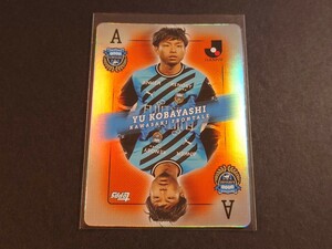 【Topps Jリーグ フラッグシップ】小林悠(川崎)　25枚限定トランプ風カード Ace of club　オレンジパラレル