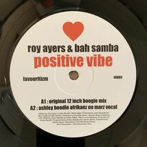 Roy Ayers & Bah Samba / Positive Vibe / ロイ・エアーズ / Ashley Beedle Afrikanz (検)Theo Parrish / Dj Spinna / Danny Krivit_画像1