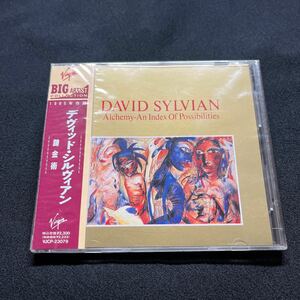 【未開封 錬金術 デヴィッド シルヴィアン】VJCP-23079 91年盤 David Sylvian