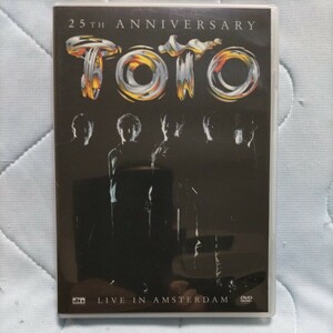 処分 来日記念DVD ロッククリエイター TOTO/トト 25thアニバーサリー【ライヴ・イン・アムステルダム】解説付国内盤