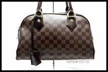 希少美中古■LOUIS VUITTON ダミエ ドゥオモ レザー ハンドバッグ ルイヴィトン■0928pp31-7D_画像1