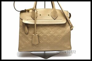 近年モデル希少美中古■LOUIS VUITTON モノグラムアンプラント ポンヌフMM レザー 2way ハンドバッグ ルイヴィトン■1207dz441845