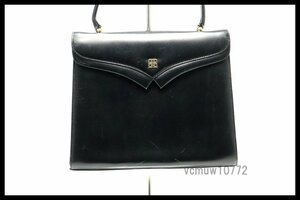 希少美中古■GIVENCHY レザー ハンドバッグ ジバンシィ■1207ke21589