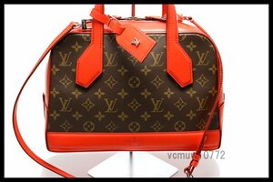 近年モデル希少美中古■LOUIS VUITTON モノグラム ドラMM レザー 2way ハンドバッグ ルイヴィトン■1207pp53-10M