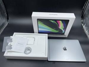 【美品】Apple MacBook Pro 13インチ, Apple M1, 2020年製MBP13.3 SPG/8C CPU/8C GPU/16GB/512GB/KB-J/JPNシルバー 動作確認済 Apple保証付