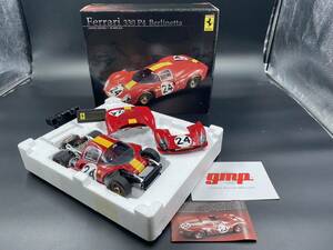 【極美品】激レア 希少品 B.B.R GMP 1/18 Ferrari 330 P4 Berlinetta 1967 LeMans 3rd #24 京商 G1804113