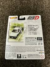 ホットウィール 頭文字Dトヨタ スプリンタートレノ AE86 藤原とうふ店 initialD_画像3