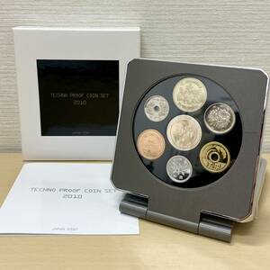 【未使用】 TECHNO PROOF COIN SET 2010 JAPAN MINT 貨幣セット 記念硬貨 平成22年 メダル付 テクノ プルーフ コインセット 造幣局 保管品