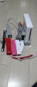 ★中古★Nintendo Wii本体他コントローラ1式