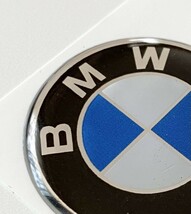 BMW エンブレムステッカー エポキシ シール エンブレムロゴ バイク 車 燃料タンク ウインドウ 内装 ドレスアップ 青ブルー 30mm 2枚_画像2