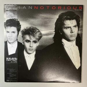 41669【日本盤】 Duran Duran / Notorious ※帯付き・ポスター付属