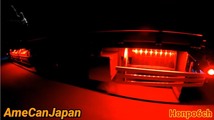 10コマ トラック 24V LED 増設ランプ 架装部品 サイドマーカー 車高灯 庫内灯 シャーシマーカー 作業灯 AmeCanJapan レッド アンバー_画像9