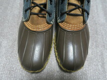 2.5万★美品 名作 アメリカ製 L.L.Bean エルエルビーン Men's L.L.Bean Bean Boots メンズ ビーンブーツ 6インチ MADE IN USA US7 25cm_画像4