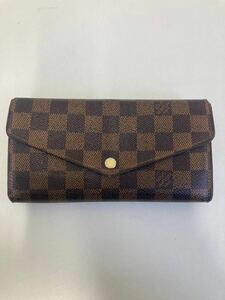 1-231202-445　LOUIS VUITTON　ダミエ　ポルトフォイユ・サラ　N63209