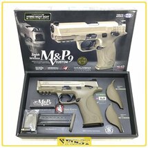 4462】東京マルイ製 S&W M&P9 Vカスタム ガスブローバック スミスアンドウェッソン V-Tac_画像1