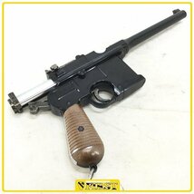 4809mi】マルコシ製 UX SUPER モーゼル ライブカート式エアコッキングガン MAUSER 昭和レトロ_画像3