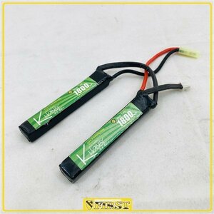 4548】KHOBBY製 7.4V 1800mAh 20c リポバッテリー セパレート ヌンチャクタイプ LiPO ケイ・ホビー