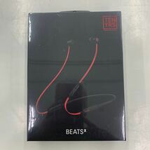 Beats by Dr. Dre BeatsX ワイヤレスイヤフォン Decade Collection MX7X2PA/A レジスタンス・ブラックレッド_画像1