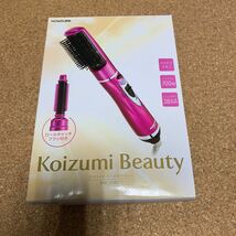 コイズミ カーリングヘアードライヤー(ピンク)KOIZUMI マイナスイオン KHC-5303-P_画像1