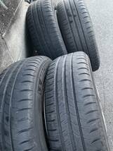 即決　MICHELIN ENERGY SAVER 195/65　R15　91H　2019年製　4本　ミシュラン エナジー セイバー　C26日産セレナ純正ホイール_画像4