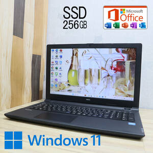 ★中古PC 新品SSD256GB★VK16EE-U Webカメラ Celeron 3855U Win11 Microsoft Office 2019 Home&Business 中古品 ノートPC★P62251