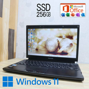 ★中古PC 高性能i5！新品SSD256GB★Dynabook TN266E Core i5-560M Win11 Microsoft Office 2019 Home&Business 中古品 ノートPC★P60162