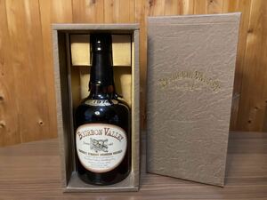 【バーボン バレー２４年】　BOURBON VALLEY24 OLD 箱付き 未開栓 750mlウイスキー 