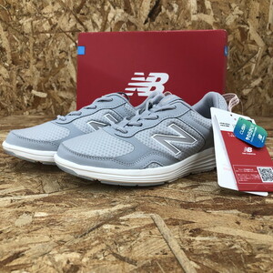 未使用 New Balance レディース スニーカー WASMPCG1 グレー サイズ:22.0cm [jgg]