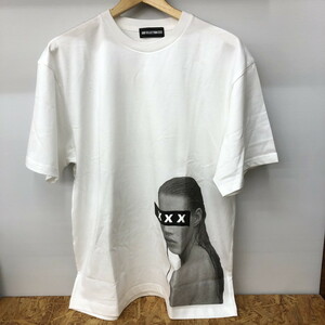 美品 GOD SELECTION XXX メンズ Tシャツ ホワイト サイズ：L [jgg]