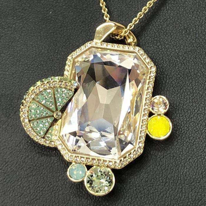 SWAROVSKI フルーツストーンネックレス [jgg]