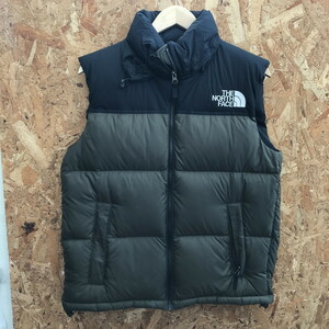 THE NORTH FACE ヌプシベスト メンズ ND91843 カーキ 表記サイズ：L [jgg]