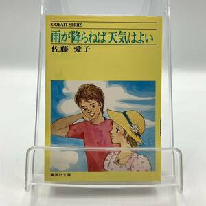 A0903【集英社文庫】 雨が降らねば天気はよい 佐藤愛子