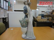 【希少】LLADRO リヤドロ 若い外交官 カップル 絶版 廃盤 陶器 フィギュリン 参考価格189,000円 美品 公田店_画像7