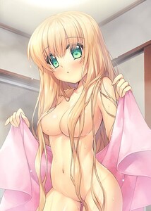 Switch ONE. ソフマップ特典 B2Wスエードタペストリー 里村茜