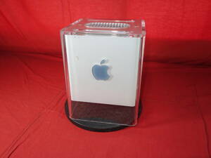 Apple　PowerMac G4 Cube M7886 (450MHz/1M CACHE/64MB SDRAM/20G HD/DVD ROM/56K) 【動作未確認】 メモリあり/HDD・ACなし 【ジャンク】