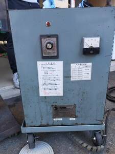  last price cut * control number 004 SHINKO Kobelco electro- machine forklift for charger USED * same one commodity . several pcs exhibition therefore image is The n pull. 