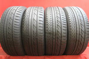 中古 タイヤ 4本 215/55R18 ブリジストン PLAYZ RV PRV-1 ★ R1257